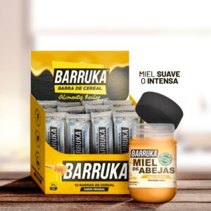 Exhibidor de barras [Original x12] + Miel pura de abeja [500g]