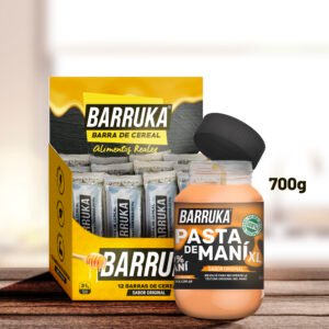 Pasta de maní [700g] + Exhibidor de barras [Original x12]